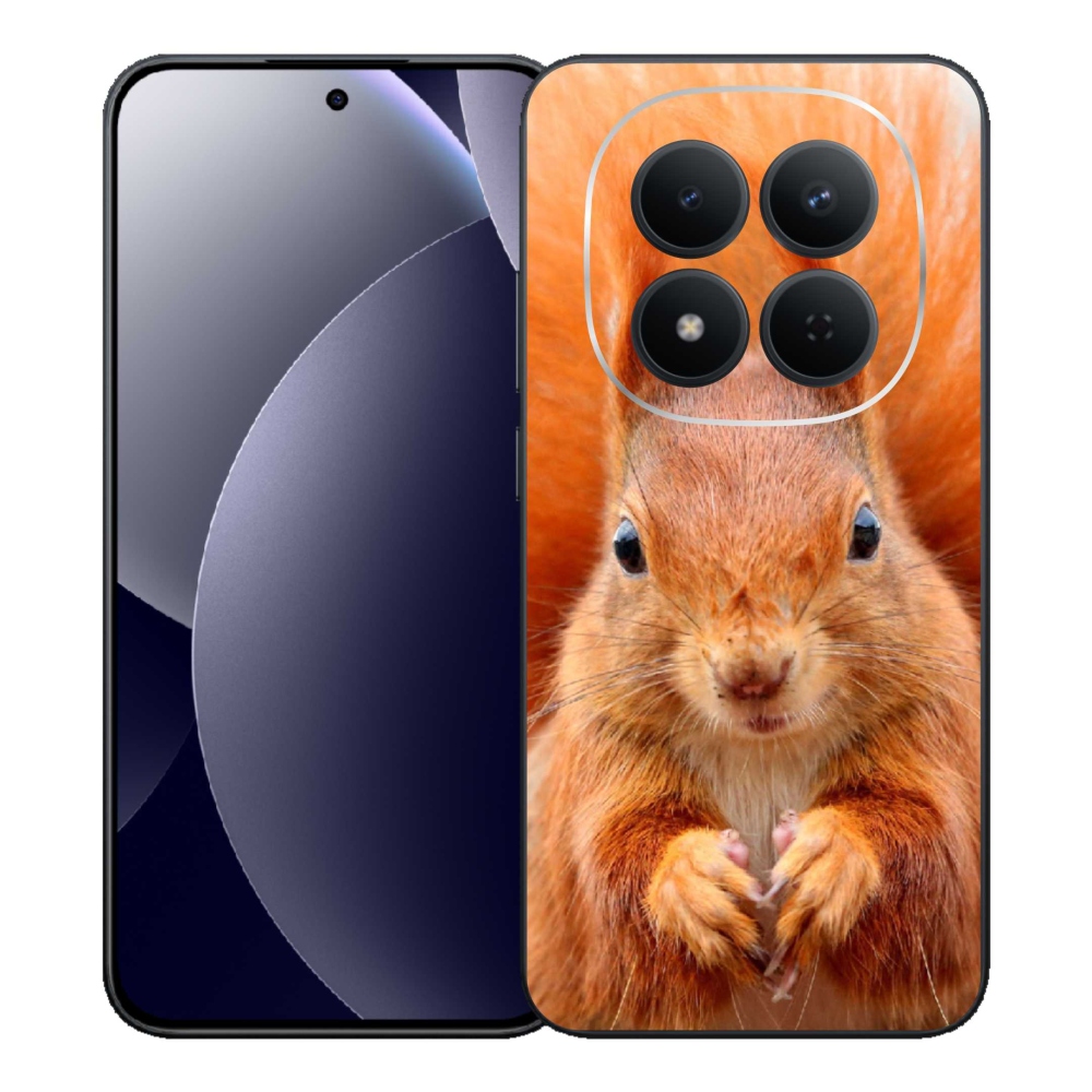 Gelový kryt mmCase na Xiaomi Redmi Note 15 Pro 5G - veverka