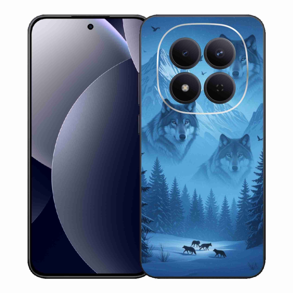 Gelový kryt mmCase na Xiaomi Redmi Note 15 Pro 5G - vlčí smečka