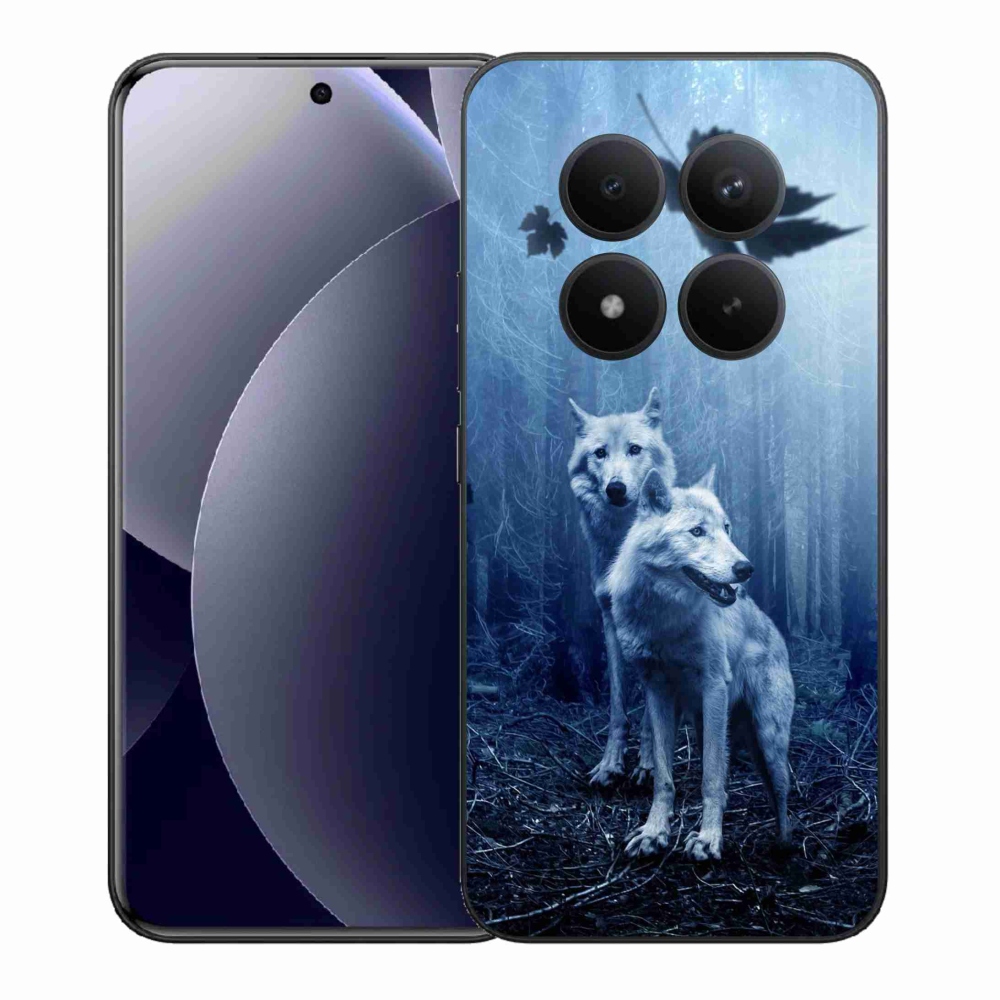 Gelový kryt mmCase na Xiaomi Redmi Note 15 Pro+ 5G/Xiaomi Poco M8 Pro 5G - vlci v lese
