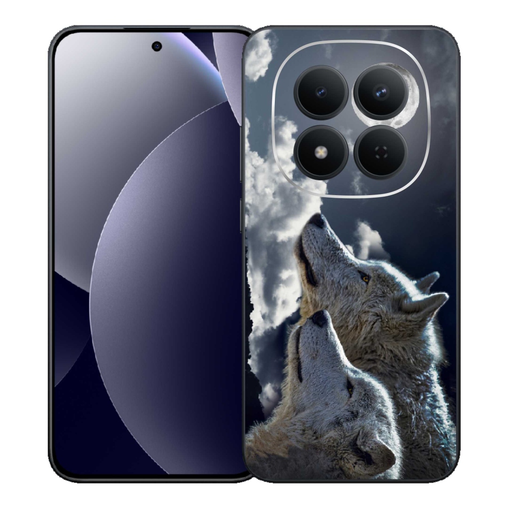 Gelový kryt mmCase na Xiaomi Redmi Note 15 Pro 5G - vlci