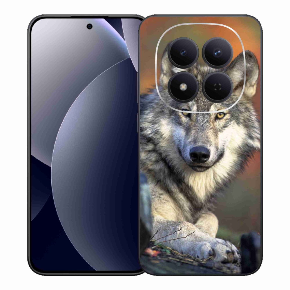 Gelový kryt mmCase na Xiaomi Redmi Note 15 Pro 5G - vlk