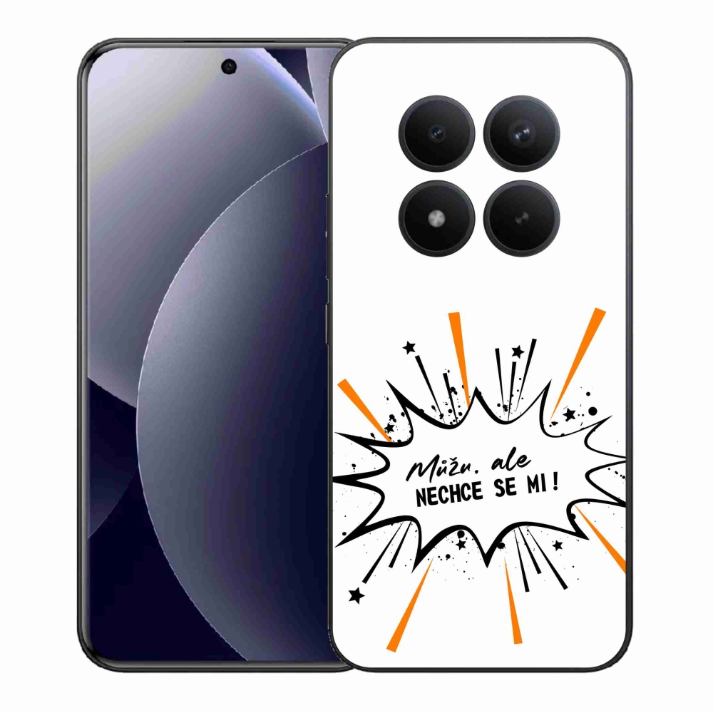 Gelový kryt mmCase na Xiaomi Redmi Note 15 Pro+ 5G/Xiaomi Poco M8 Pro 5G - vtipný text 11 bílé pozadí
