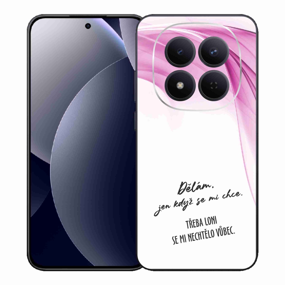 Gelový kryt mmCase na Xiaomi Redmi Note 15 Pro 5G - vtipný text 12 bílé pozadí