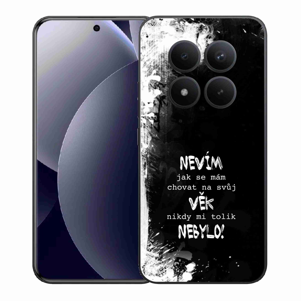 Gelový kryt mmCase na Xiaomi Redmi Note 15 Pro+ 5G/Xiaomi Poco M8 Pro 5G - vtipný text 14 černé pozadí