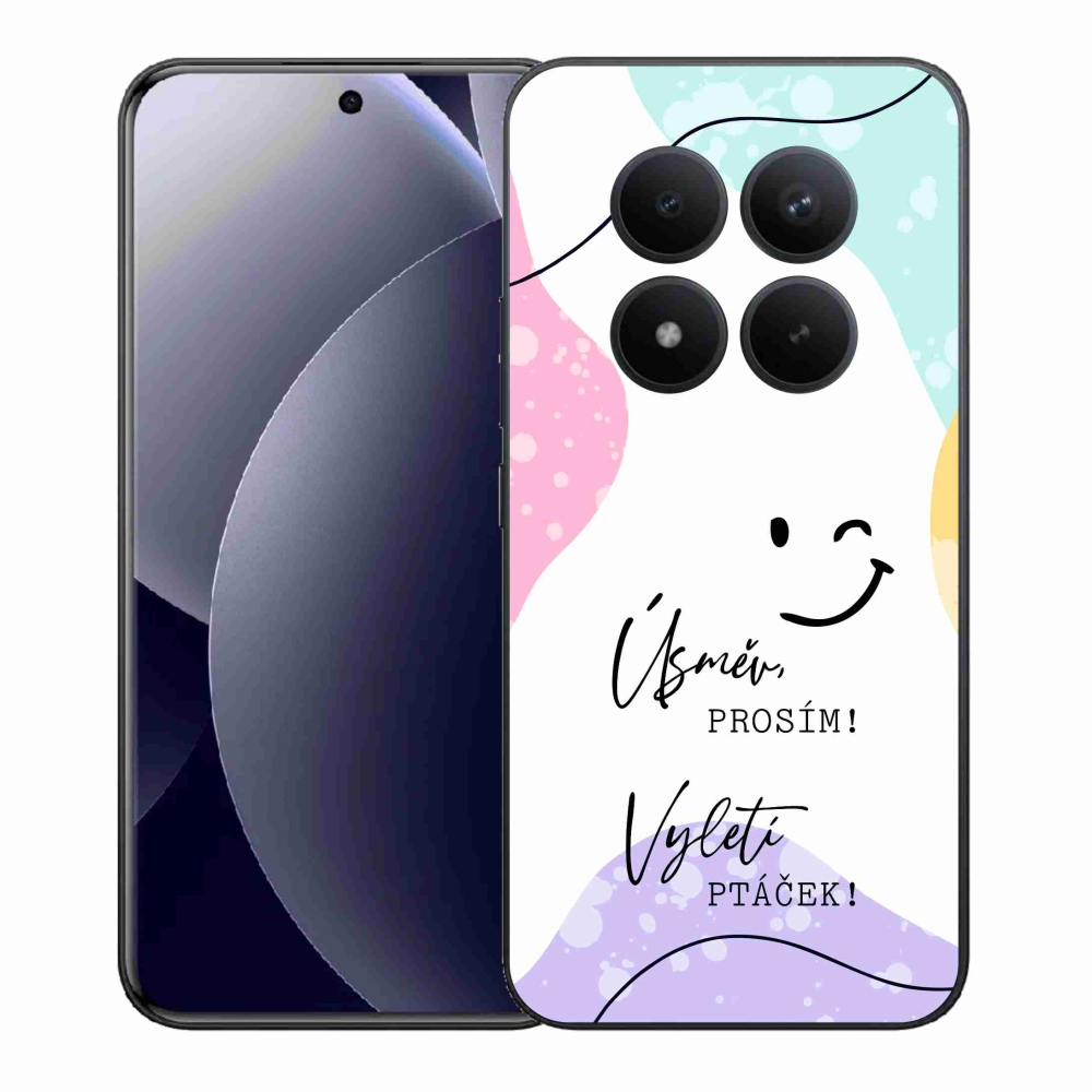 Gelový kryt mmCase na Xiaomi Redmi Note 15 Pro+ 5G/Xiaomi Poco M8 Pro 5G - vtipný text 4 bílé pozadí