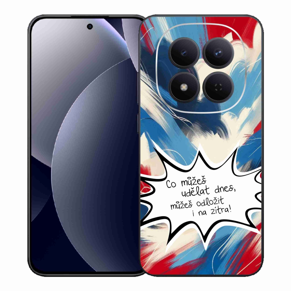 Gelový kryt mmCase na Xiaomi Redmi Note 15 Pro 5G - vtipný text 9 bílé pozadí