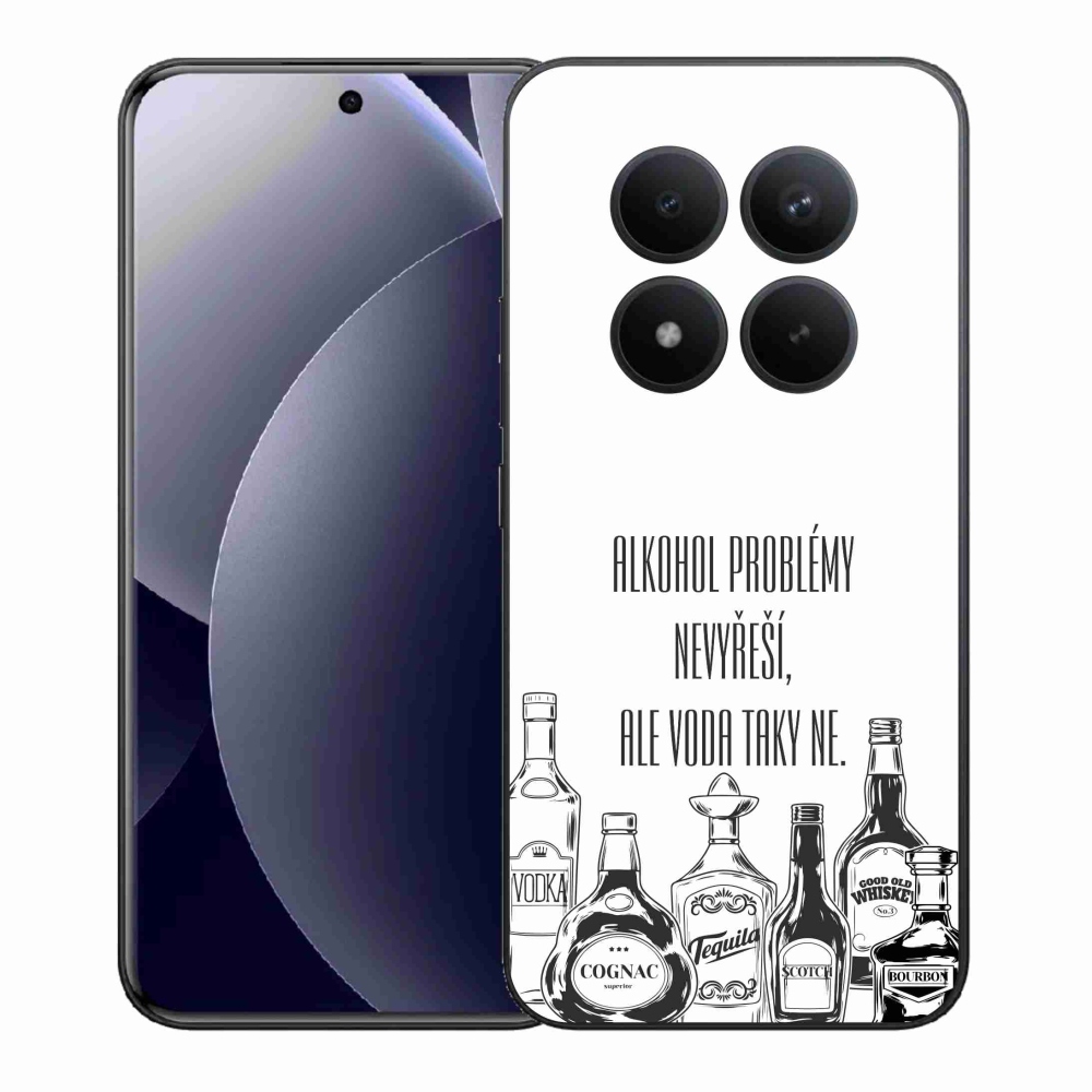 Gelový kryt mmCase na Xiaomi Redmi Note 15 Pro+ 5G/Xiaomi Poco M8 Pro 5G - vtipný text bílé pozadí