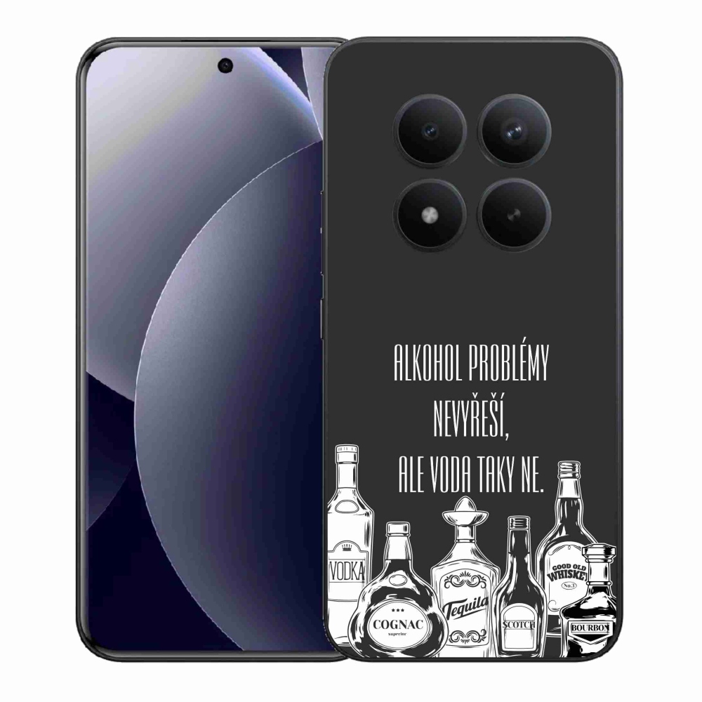 Gelový kryt mmCase na Xiaomi Redmi Note 15 Pro+ 5G/Xiaomi Poco M8 Pro 5G - vtipný text černé pozadí