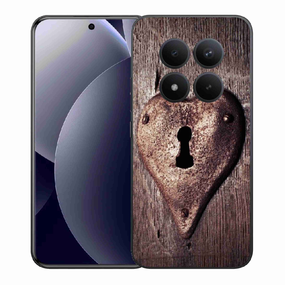 Gelový kryt mmCase na Xiaomi Redmi Note 15 Pro+ 5G/Xiaomi Poco M8 Pro 5G - zámek ve tvaru srdce