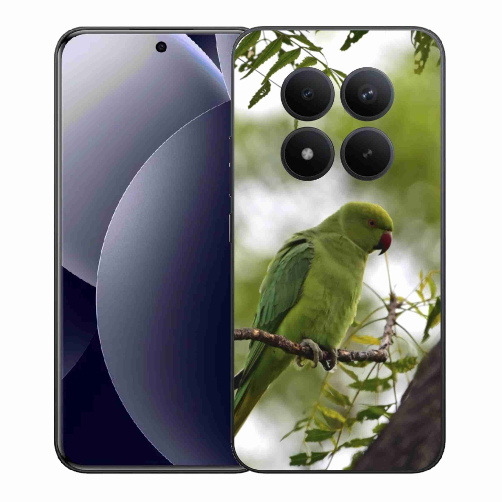 Gelový kryt mmCase na Xiaomi Redmi Note 15 Pro+ 5G/Xiaomi Poco M8 Pro 5G - zelený papoušek