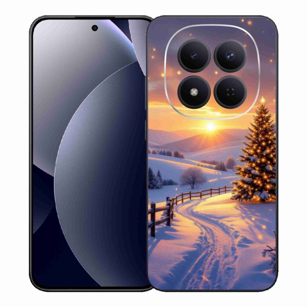 Gelový kryt mmCase na Xiaomi Redmi Note 15 Pro 5G - zimní krajina