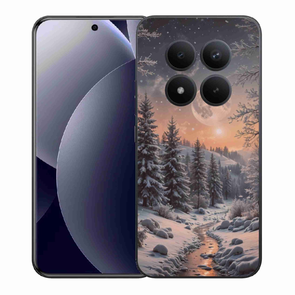 Gelový kryt mmCase na Xiaomi Redmi Note 15 Pro+ 5G/Xiaomi Poco M8 Pro 5G - zimní krajina 2