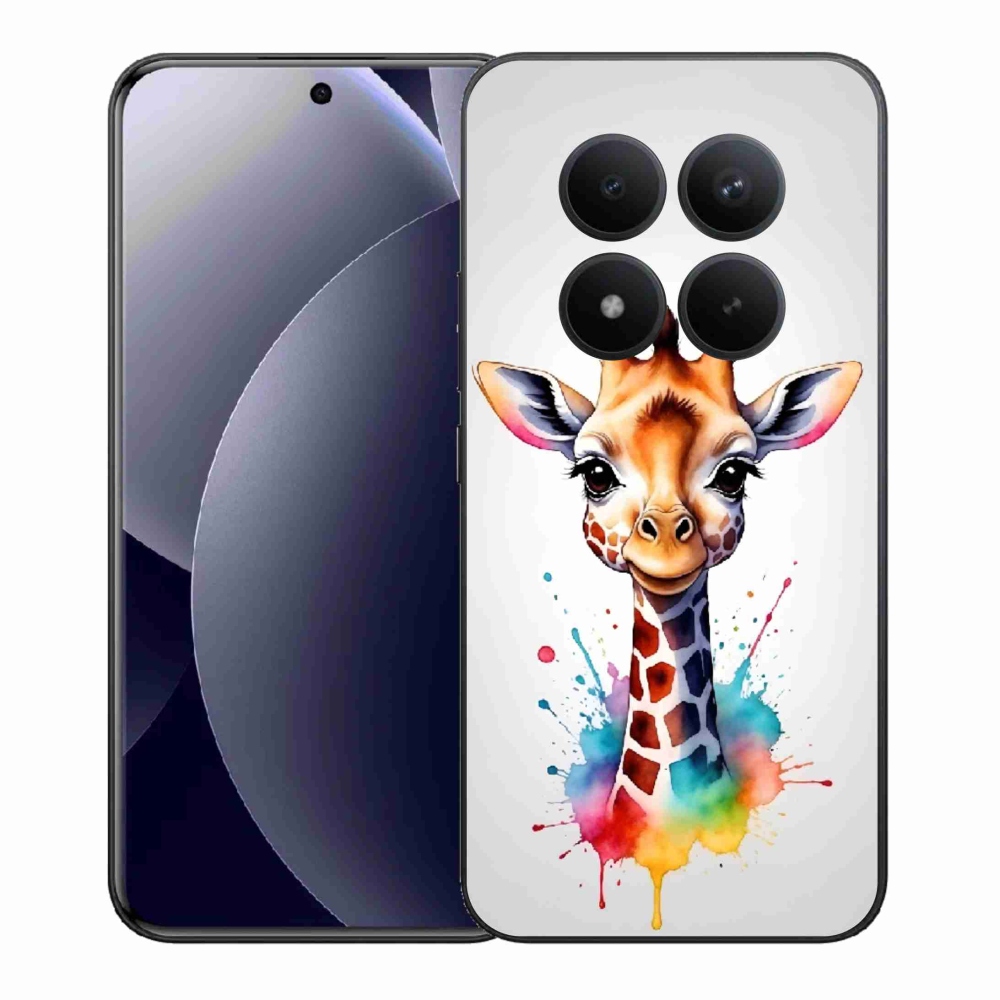 Gelový kryt mmCase na Xiaomi Redmi Note 15 Pro+ 5G/Xiaomi Poco M8 Pro 5G - žirafa 1
