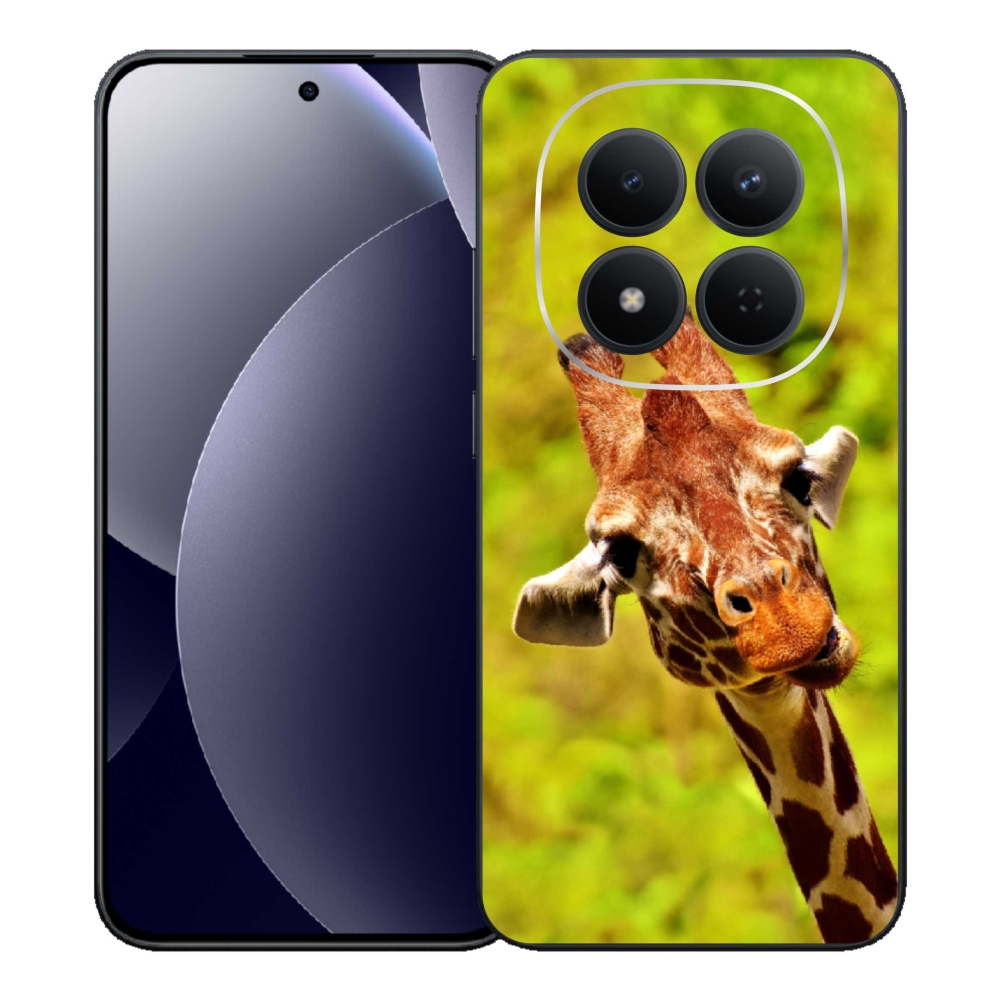 Gelový kryt mmCase na Xiaomi Redmi Note 15 Pro 5G - žirafa