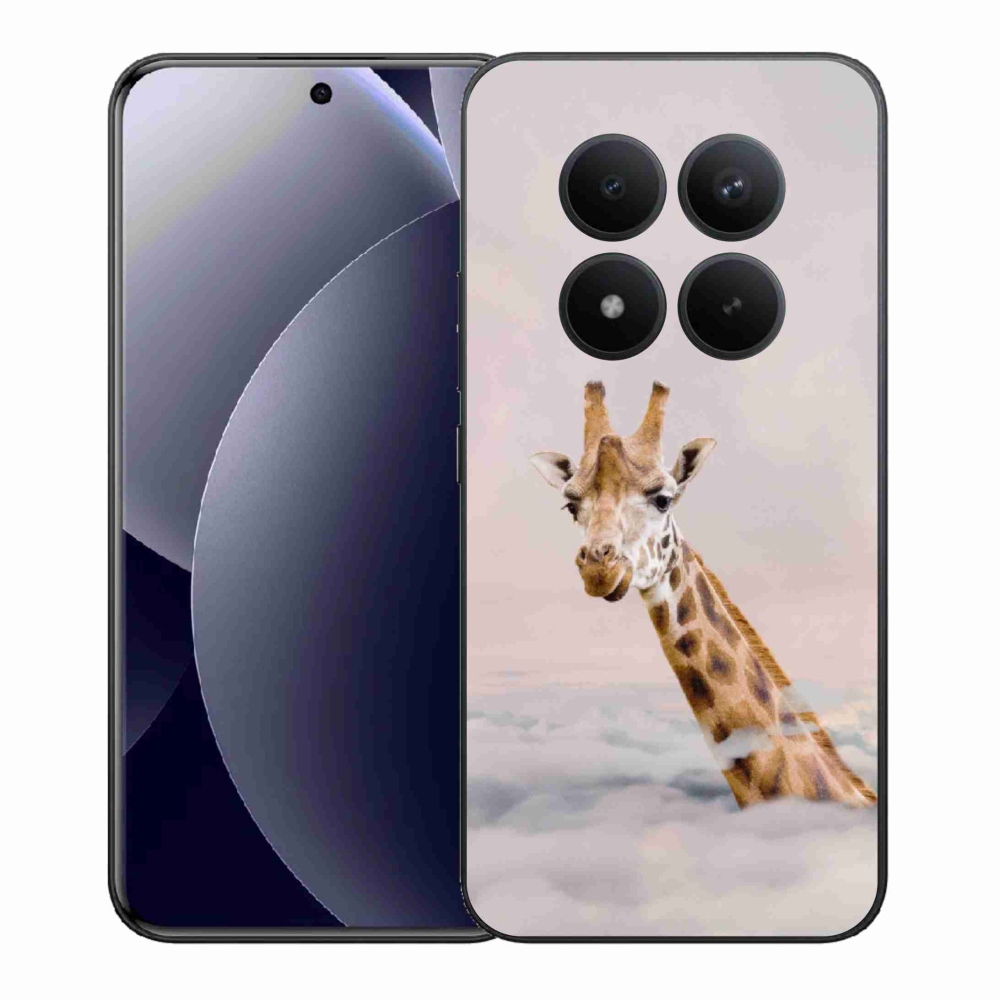 Gelový kryt mmCase na Xiaomi Redmi Note 15 Pro+ 5G/Xiaomi Poco M8 Pro 5G - žirafa v oblacích