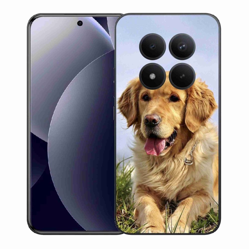 Gelový kryt mmCase na Xiaomi Redmi Note 15 Pro+ 5G/Xiaomi Poco M8 Pro 5G - zlatý retrívr