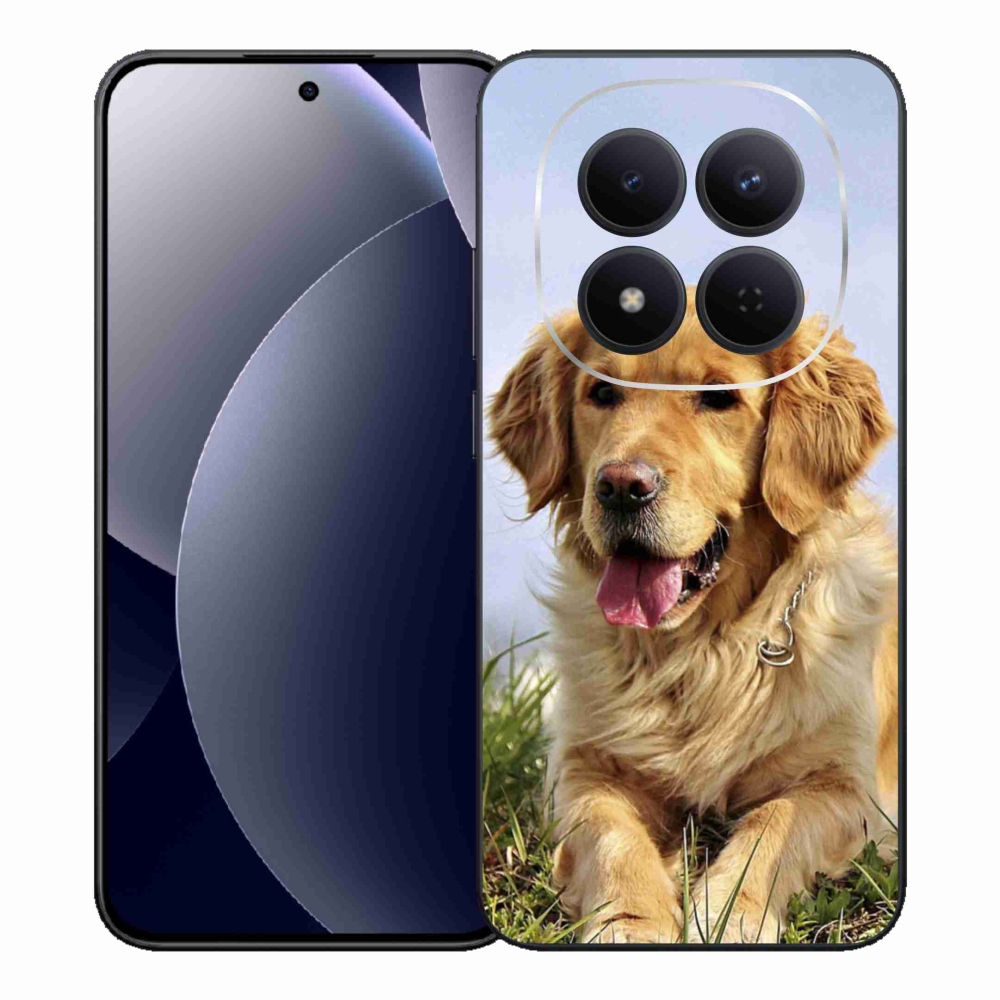Gelový kryt mmCase na Xiaomi Redmi Note 15 Pro 5G - zlatý retrívr