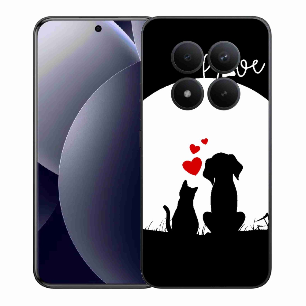 Gelový kryt mmCase na Xiaomi Redmi Note 15 Pro+ 5G/Xiaomi Poco M8 Pro 5G - zvířecí láska