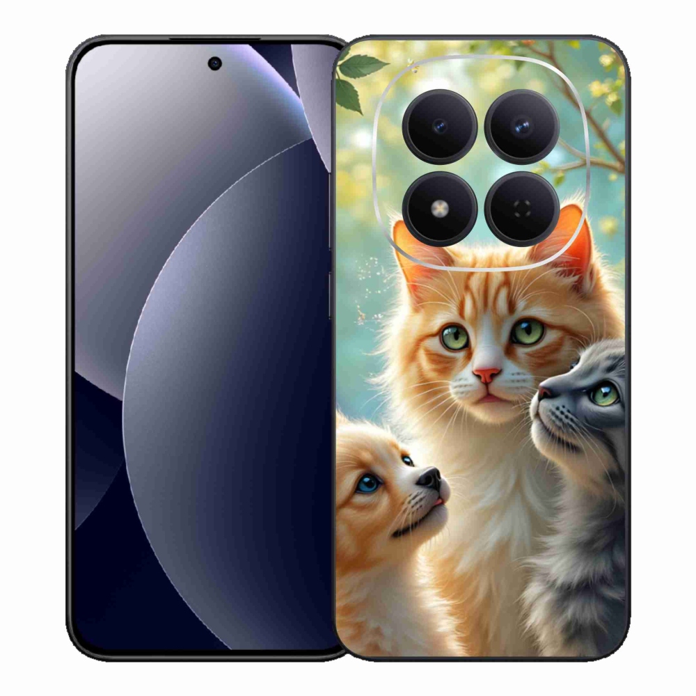Gelový kryt mmCase na Xiaomi Redmi Note 15 Pro 5G - zvířecí přátelství 2