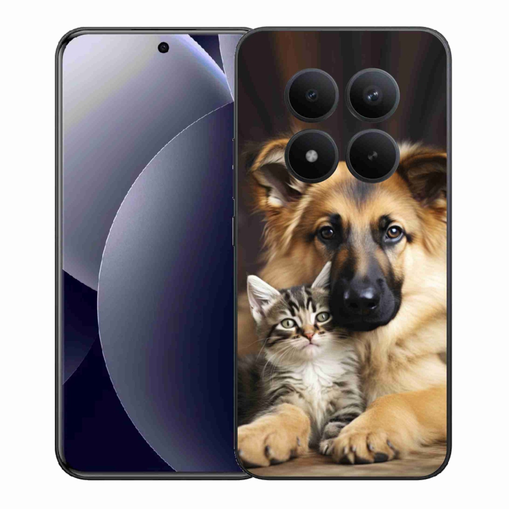Gelový kryt mmCase na Xiaomi Redmi Note 15 Pro+ 5G/Xiaomi Poco M8 Pro 5G - zvířecí přátelství