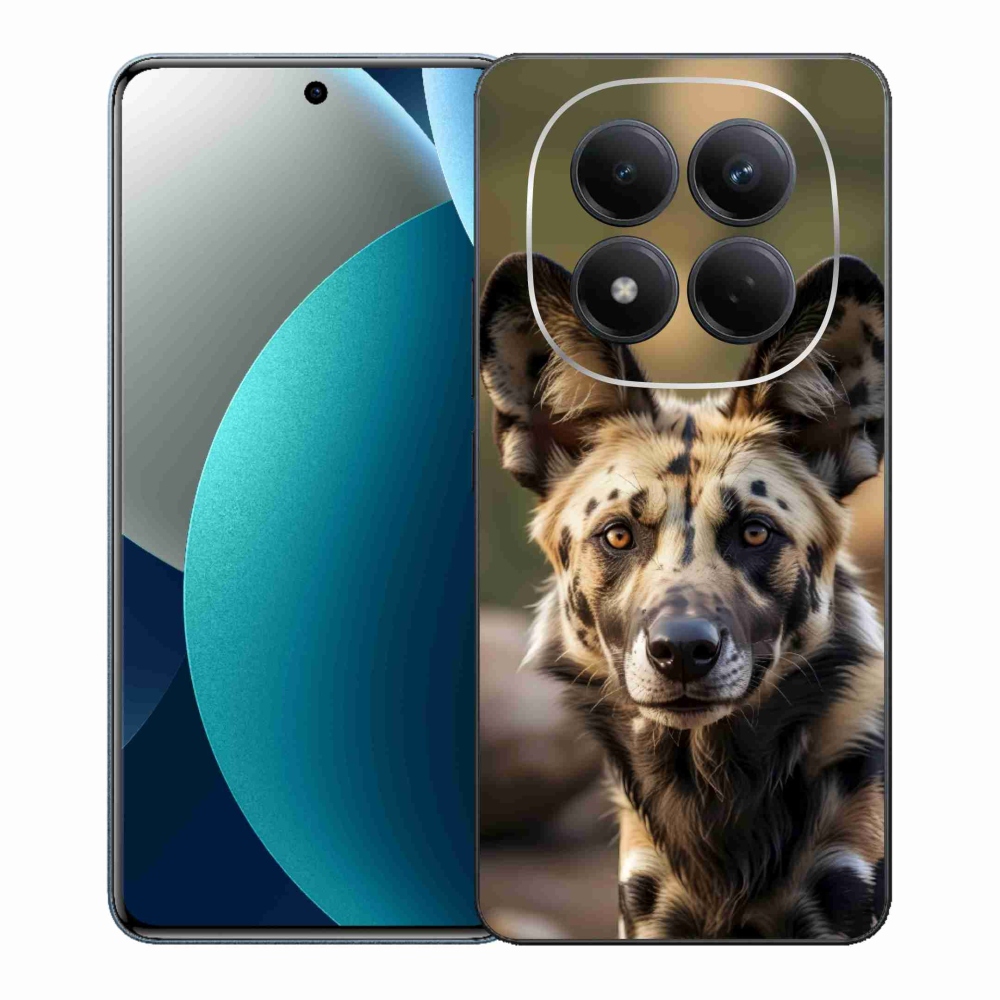 Gelový kryt mmCase na Xiaomi Redmi Note 15 Pro - africký divoký pes