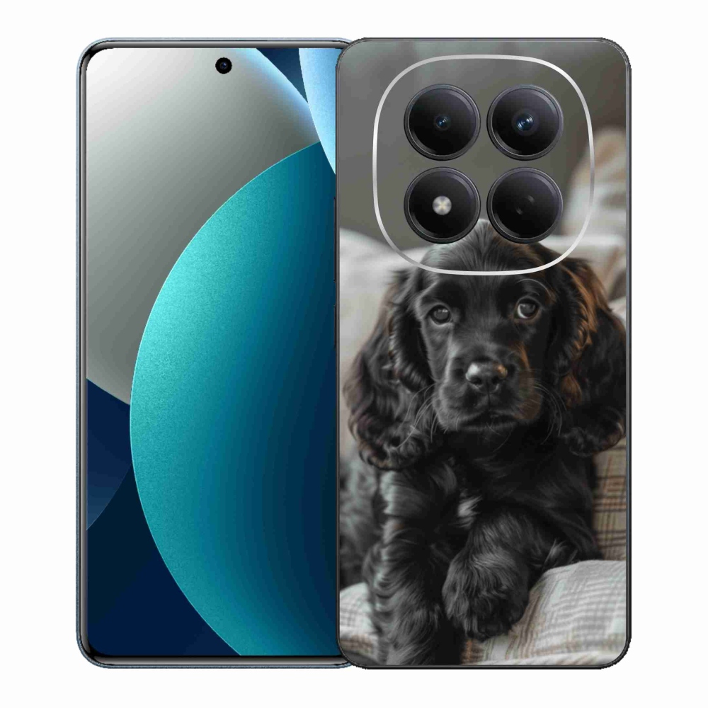 Gelový kryt mmCase na Xiaomi Redmi Note 15 Pro - anglický kokršpaněl