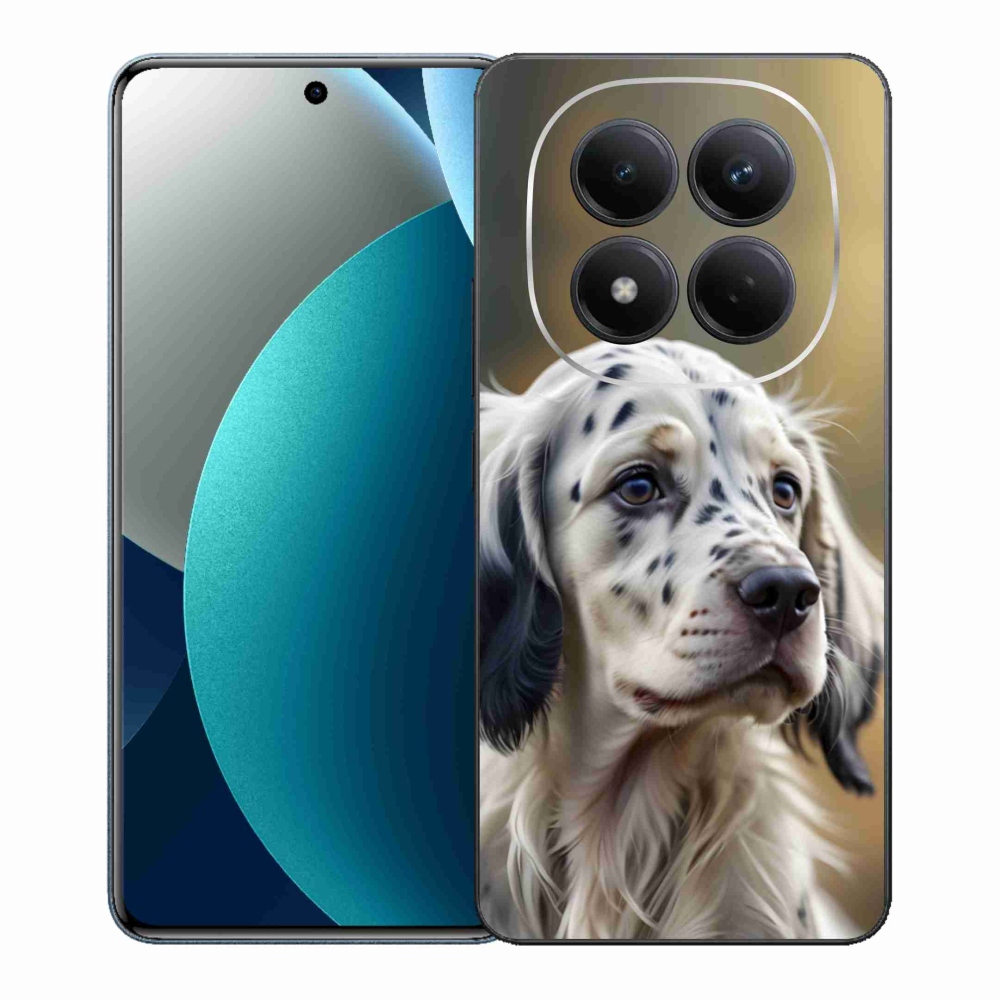 Gelový kryt mmCase na Xiaomi Redmi Note 15 Pro - anglický setr