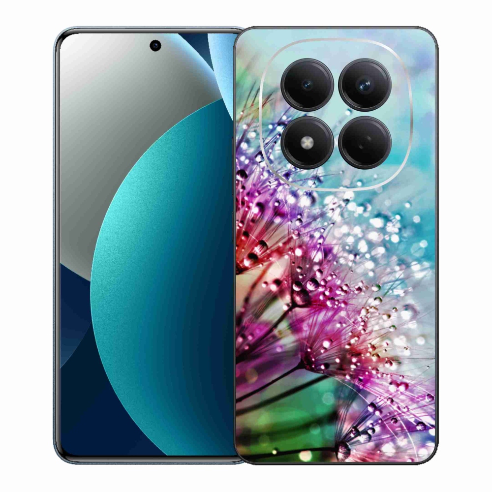 Gelový kryt mmCase na Xiaomi Redmi Note 15 Pro - barevné květy