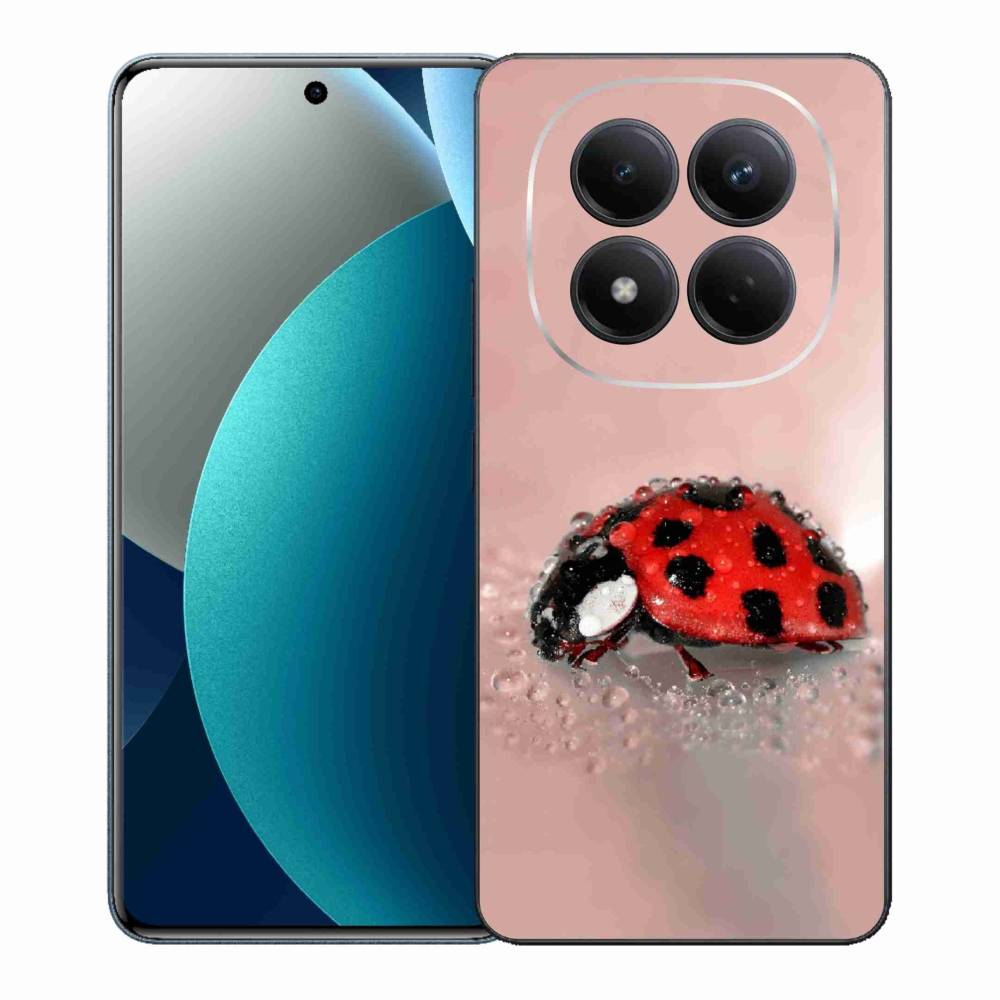 Gelový kryt mmCase na Xiaomi Redmi Note 15 Pro - beruška