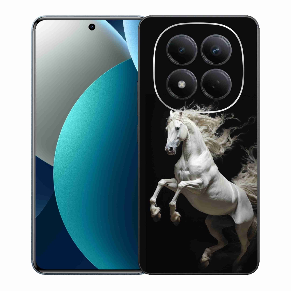 Gelový kryt mmCase na Xiaomi Redmi Note 15 Pro - bílý kůň 4