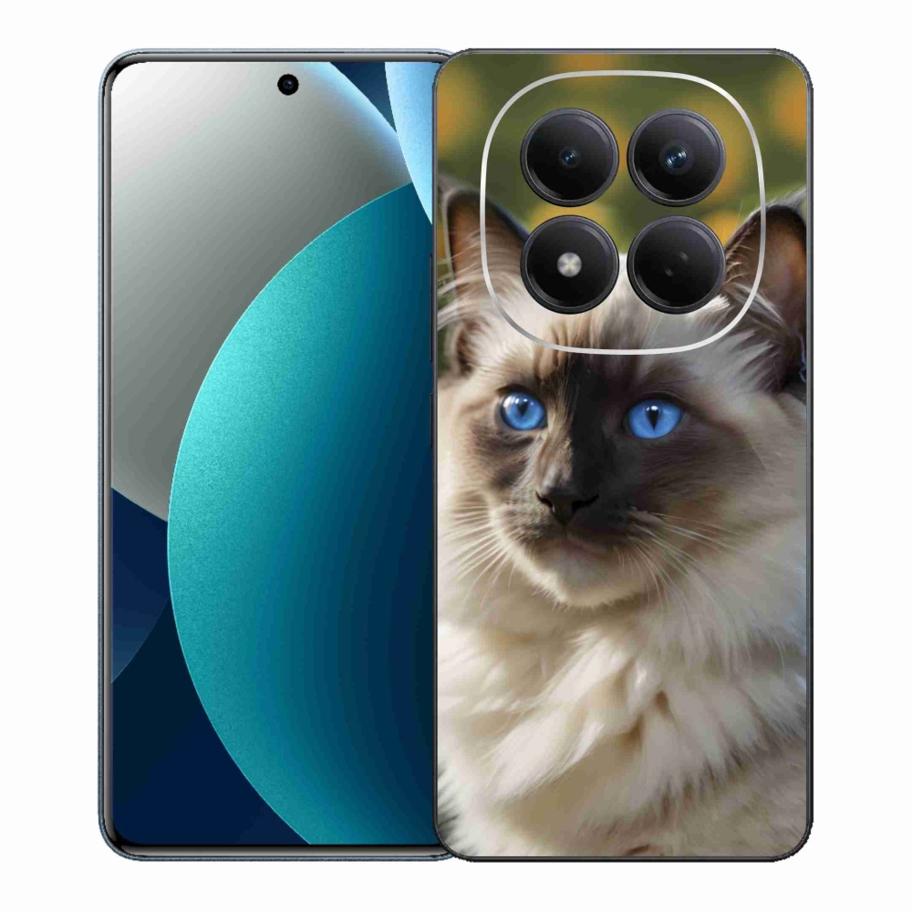 Gelový kryt mmCase na Xiaomi Redmi Note 15 Pro - bílý ragdoll