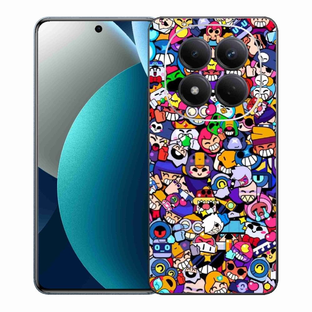 Gelový kryt mmCase na Xiaomi Redmi Note 15 Pro - brawl stars 2