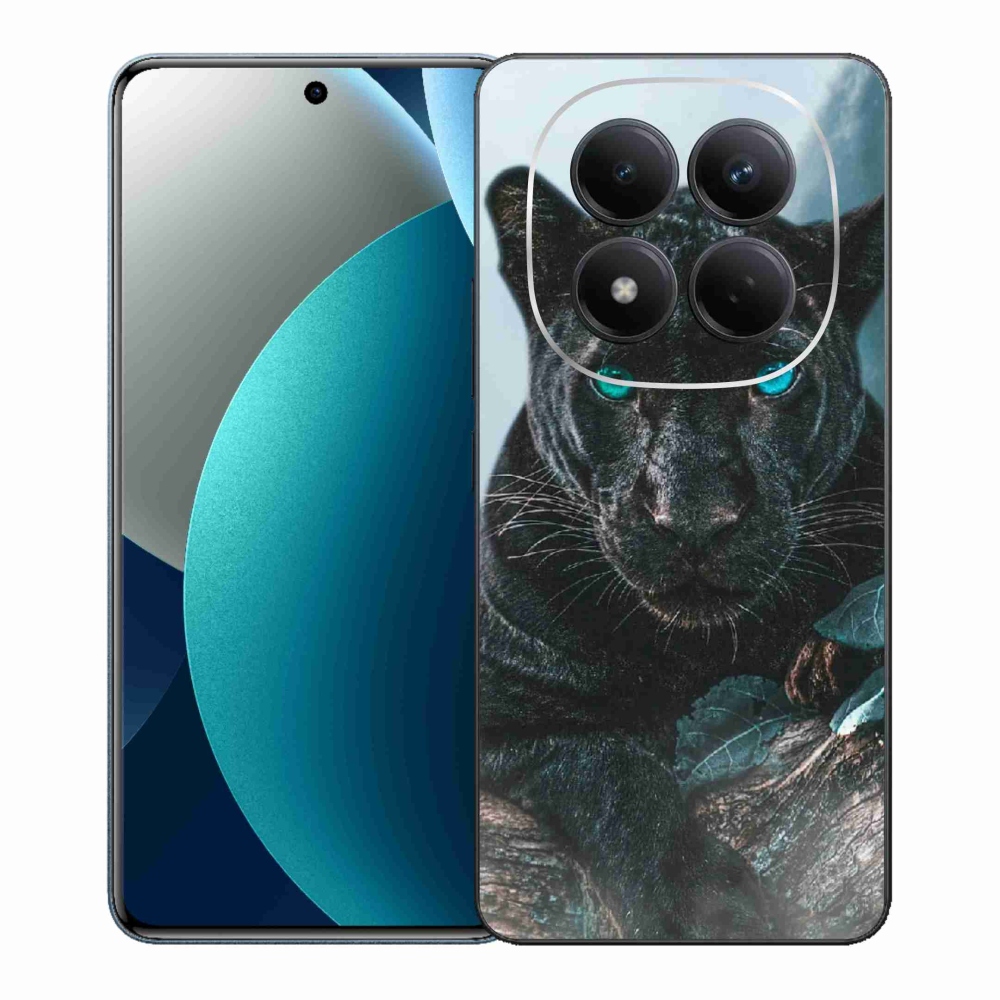Gelový kryt mmCase na Xiaomi Redmi Note 15 Pro - černý panter