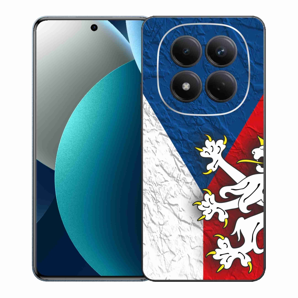 Gelový kryt mmCase na Xiaomi Redmi Note 15 Pro - česká vlajka 1