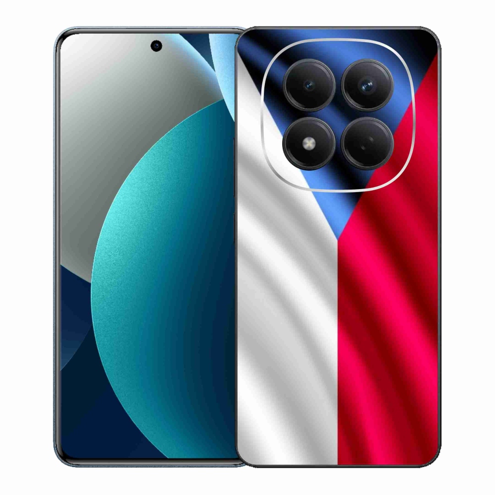 Gelový kryt mmCase na Xiaomi Redmi Note 15 Pro - česká vlajka