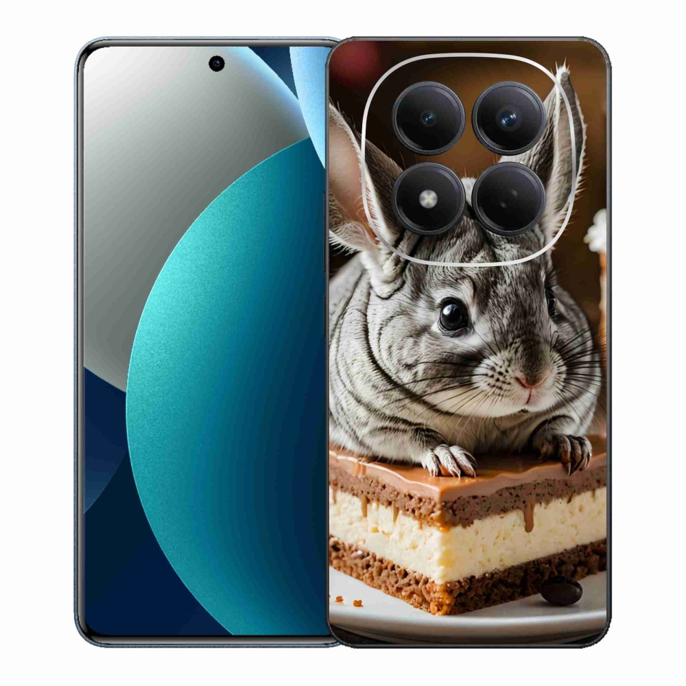 Gelový kryt mmCase na Xiaomi Redmi Note 15 Pro - činčila