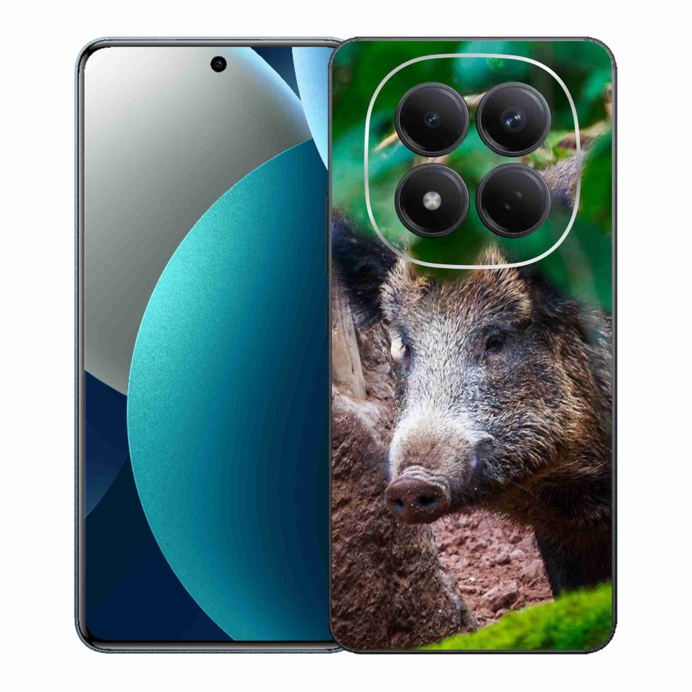 Gelový kryt mmCase na Xiaomi Redmi Note 15 Pro - divoké prase