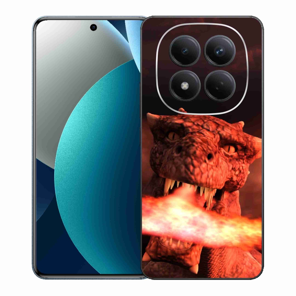 Gelový kryt mmCase na Xiaomi Redmi Note 15 Pro - drak