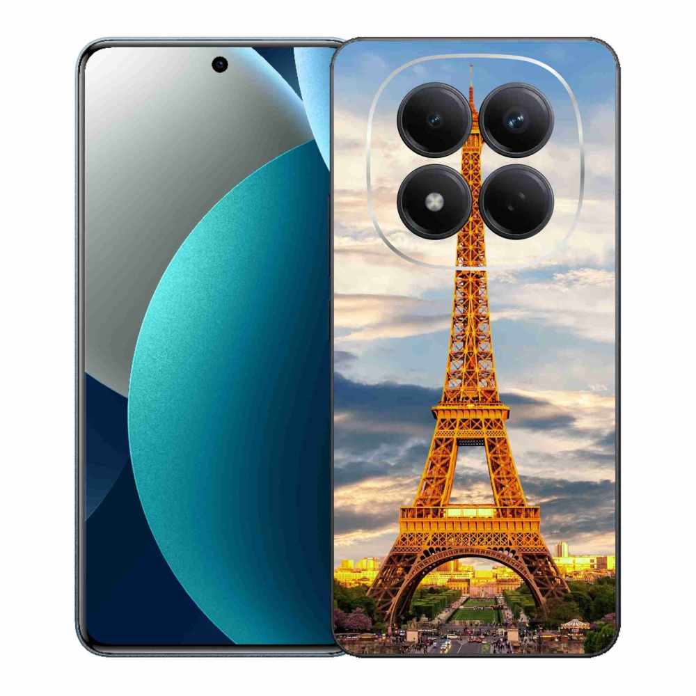 Gelový kryt mmCase na Xiaomi Redmi Note 15 Pro - eiffelova věž 3