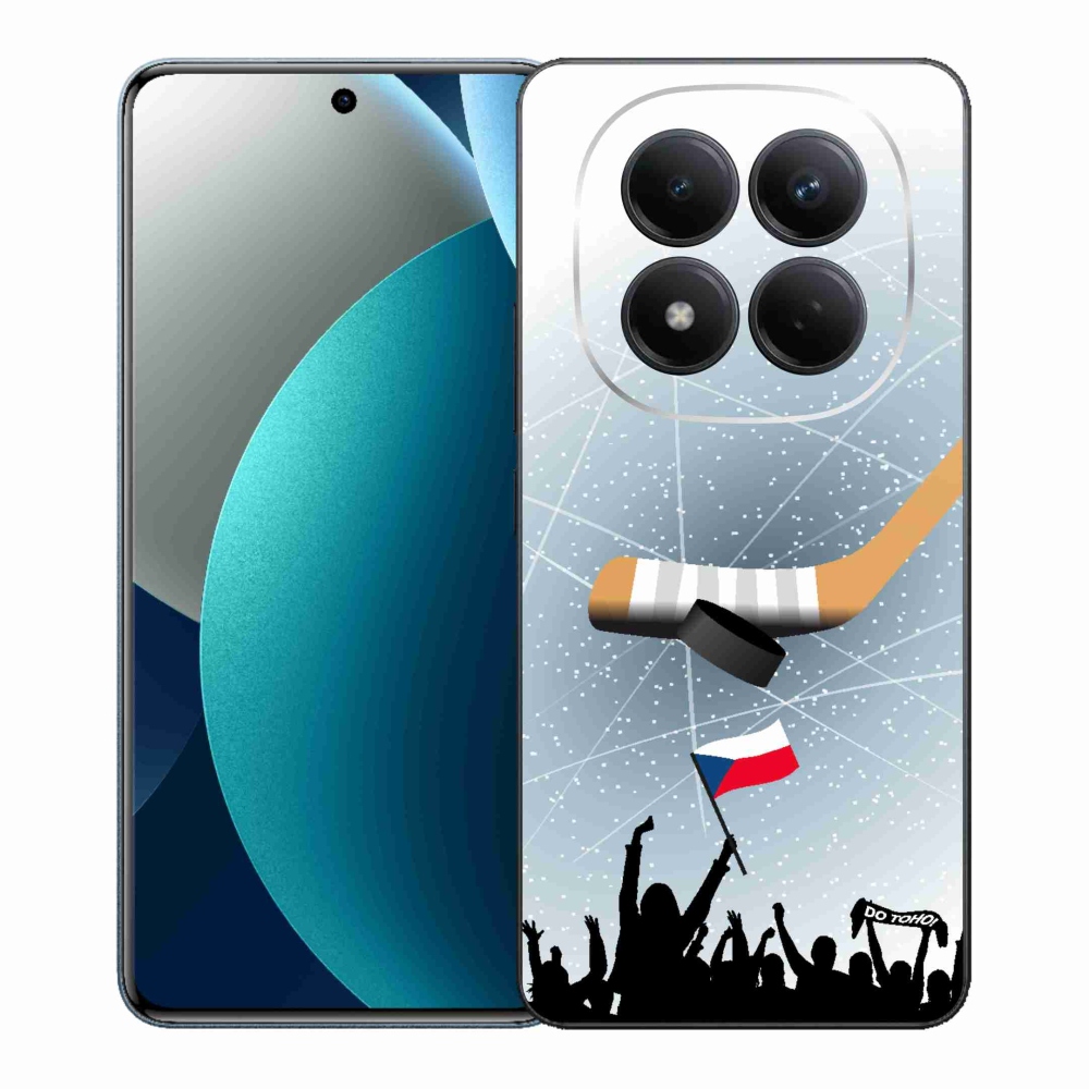 Gelový kryt mmCase na Xiaomi Redmi Note 15 Pro - fanoušci hokeje