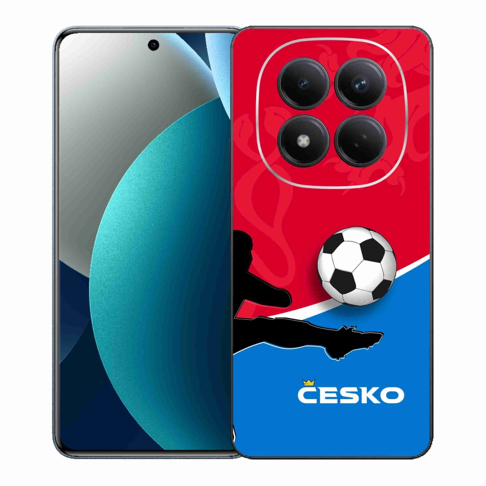 Gelový kryt mmCase na Xiaomi Redmi Note 15 Pro - fotbal Česko 2