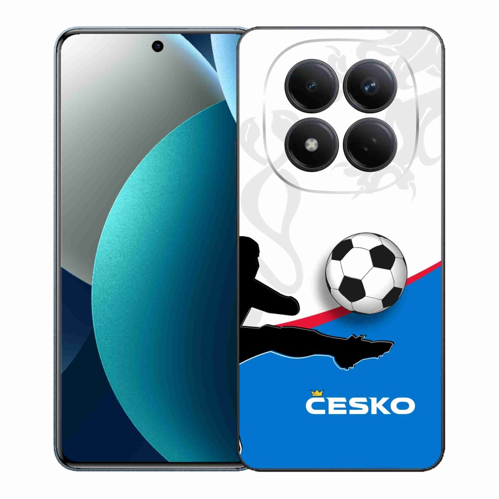Gelový kryt mmCase na Xiaomi Redmi Note 15 Pro - fotbal Česko 3