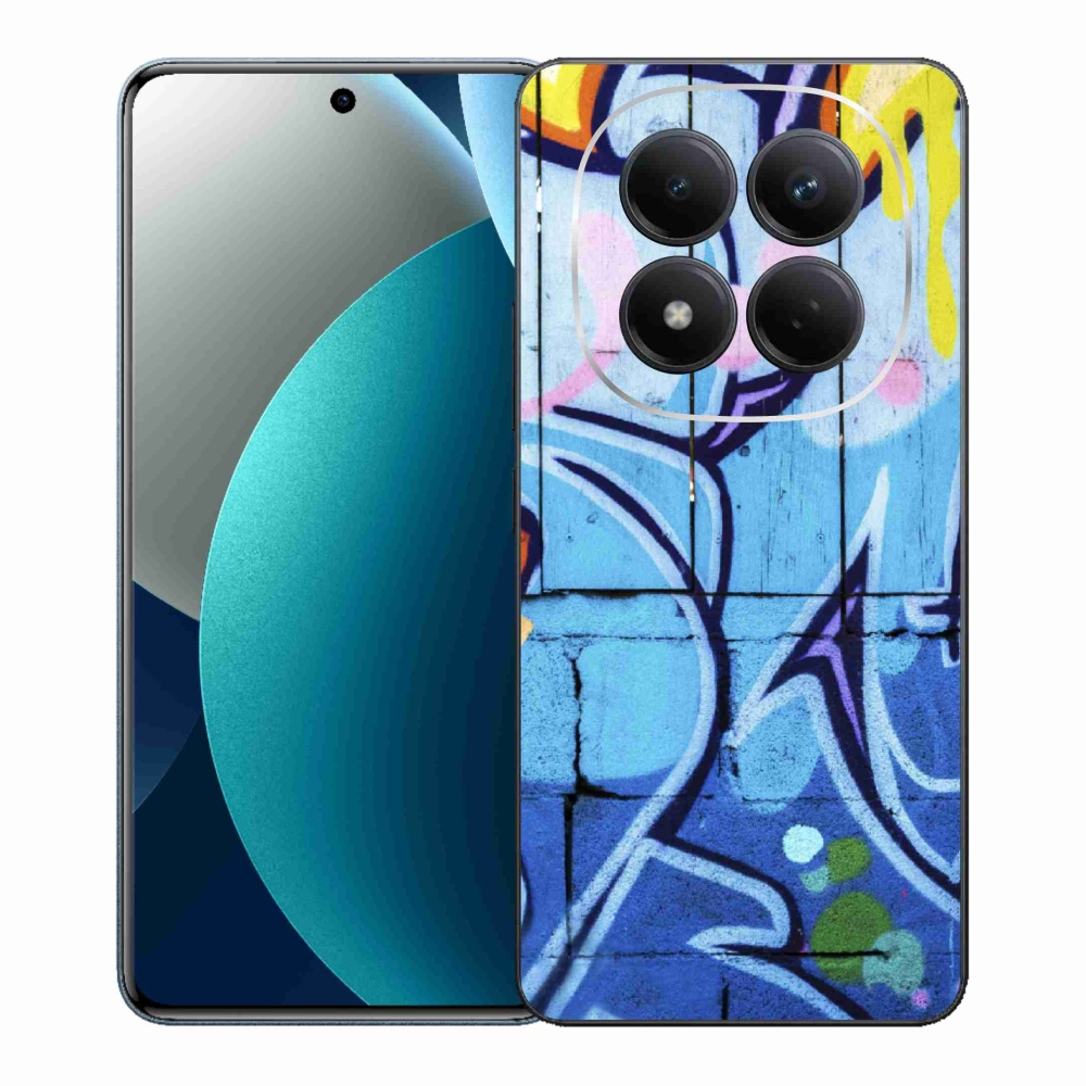 Gelový kryt mmCase na Xiaomi Redmi Note 15 Pro - graffiti