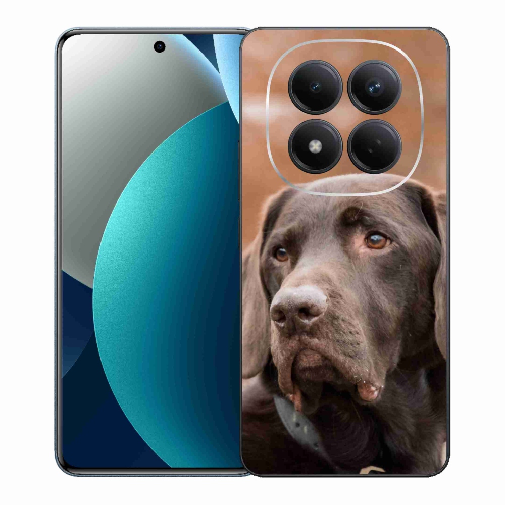 Gelový kryt mmCase na Xiaomi Redmi Note 15 Pro - hnědý labrador