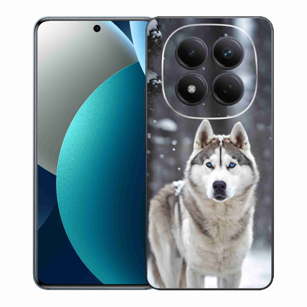 Gelový kryt mmCase na Xiaomi Redmi Note 15 Pro - husky 2