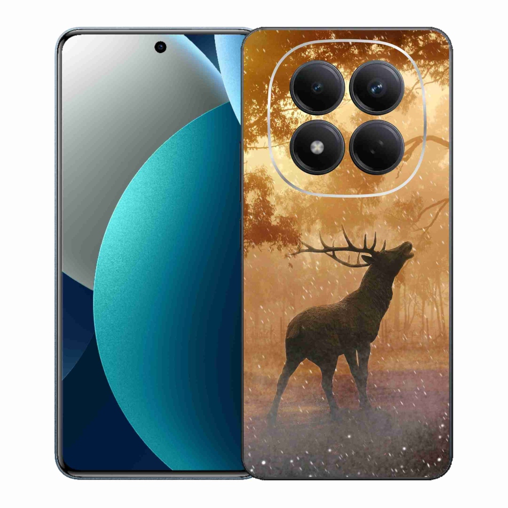 Gelový kryt mmCase na Xiaomi Redmi Note 15 Pro - jelen v říji