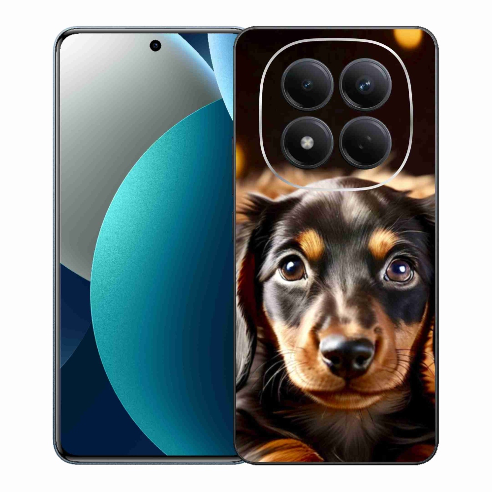 Gelový kryt mmCase na Xiaomi Redmi Note 15 Pro - jezevčík