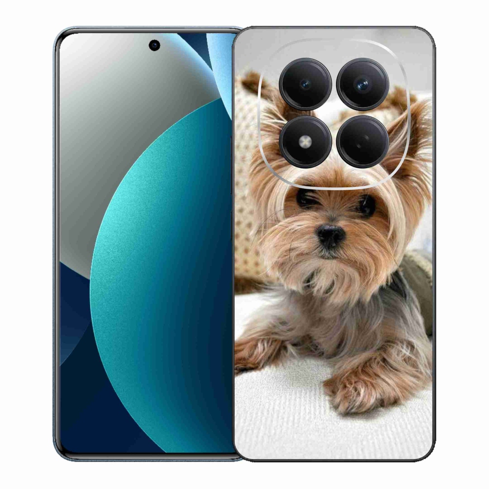 Gelový kryt mmCase na Xiaomi Redmi Note 15 Pro - jorkšír 5