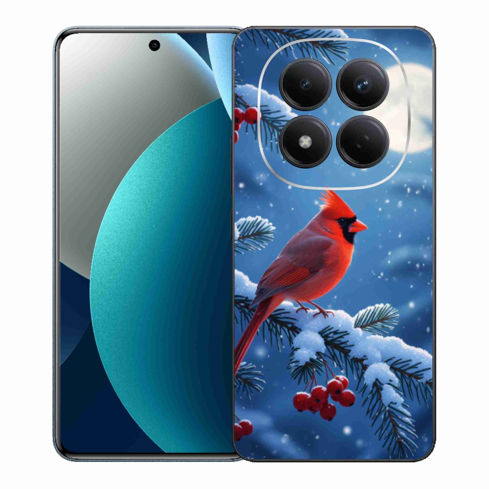 Gelový kryt mmCase na Xiaomi Redmi Note 15 Pro - kardinál červený