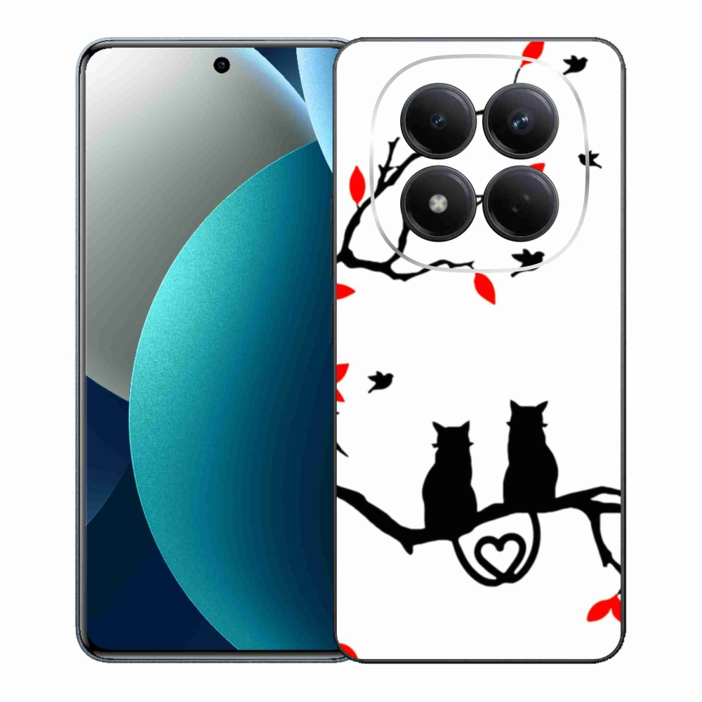 Gelový kryt mmCase na Xiaomi Redmi Note 15 Pro - kočičí láska